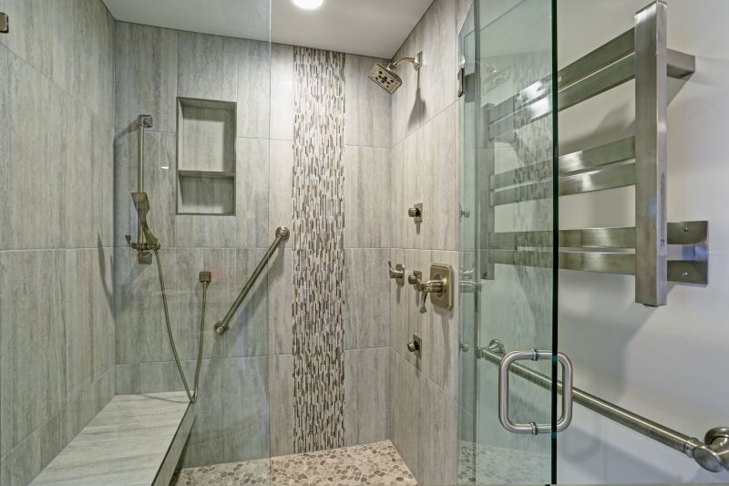 Contemporary Tile Shower Design